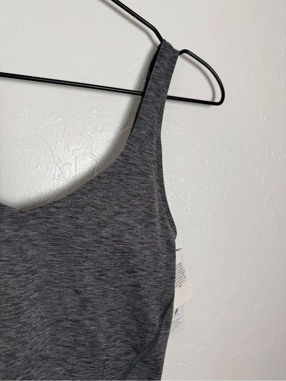Gilly Hicks Heather Gray Workout Tank Top Go Recharge Sportlette - Picture 7 of 14